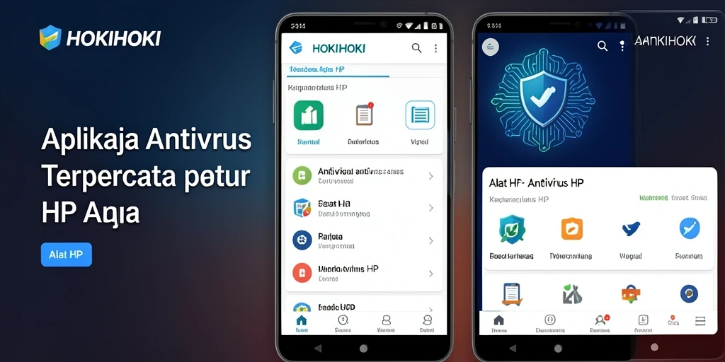 Antarmuka HOKIHOKI yang intuitif dan fungsional untuk perlindungan HP.
